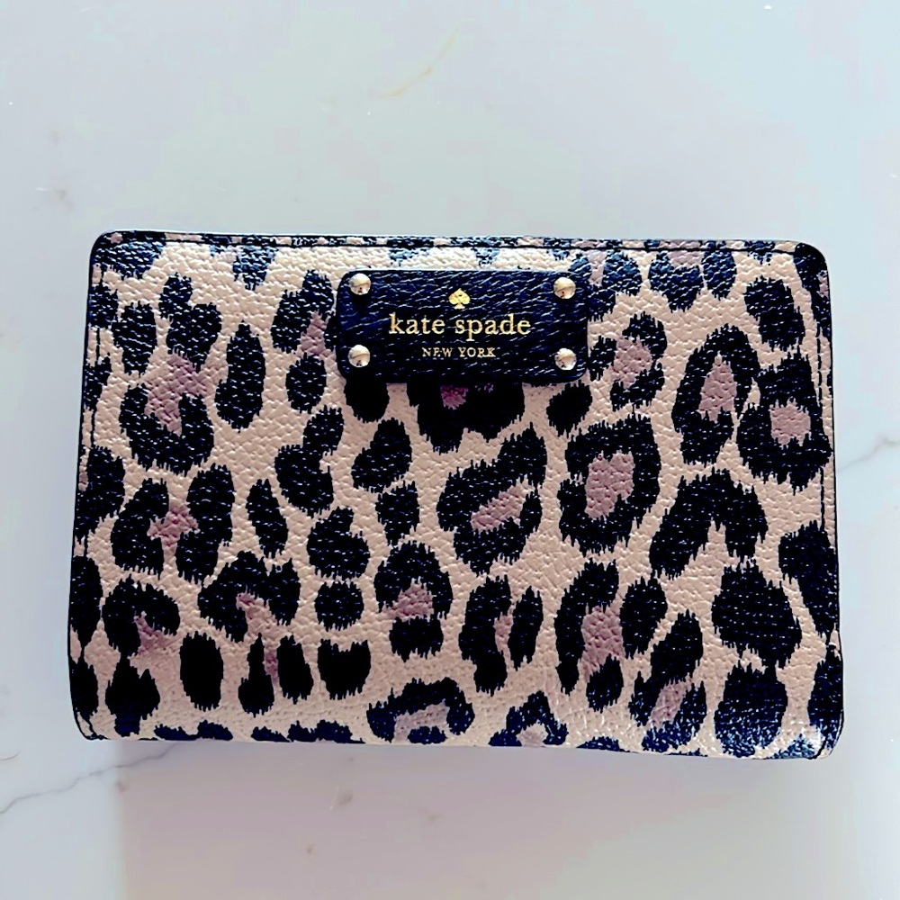 Kate Spade Leopard Wallet